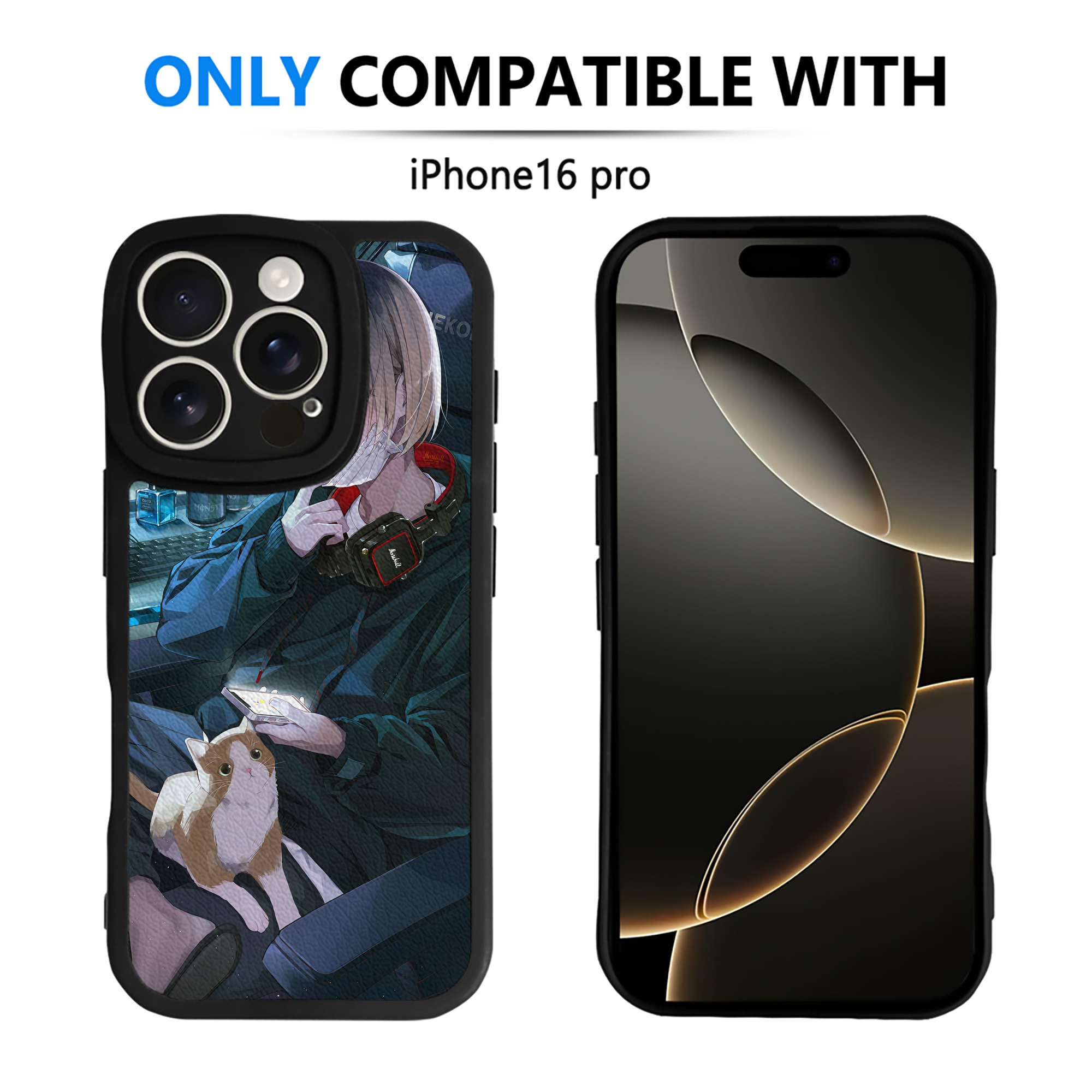 （画像用） ハイキュー!! Haikyu!! 【iPhone 16シリーズ対応】シリコンスマホケース（レザー調） 材質：シリコン